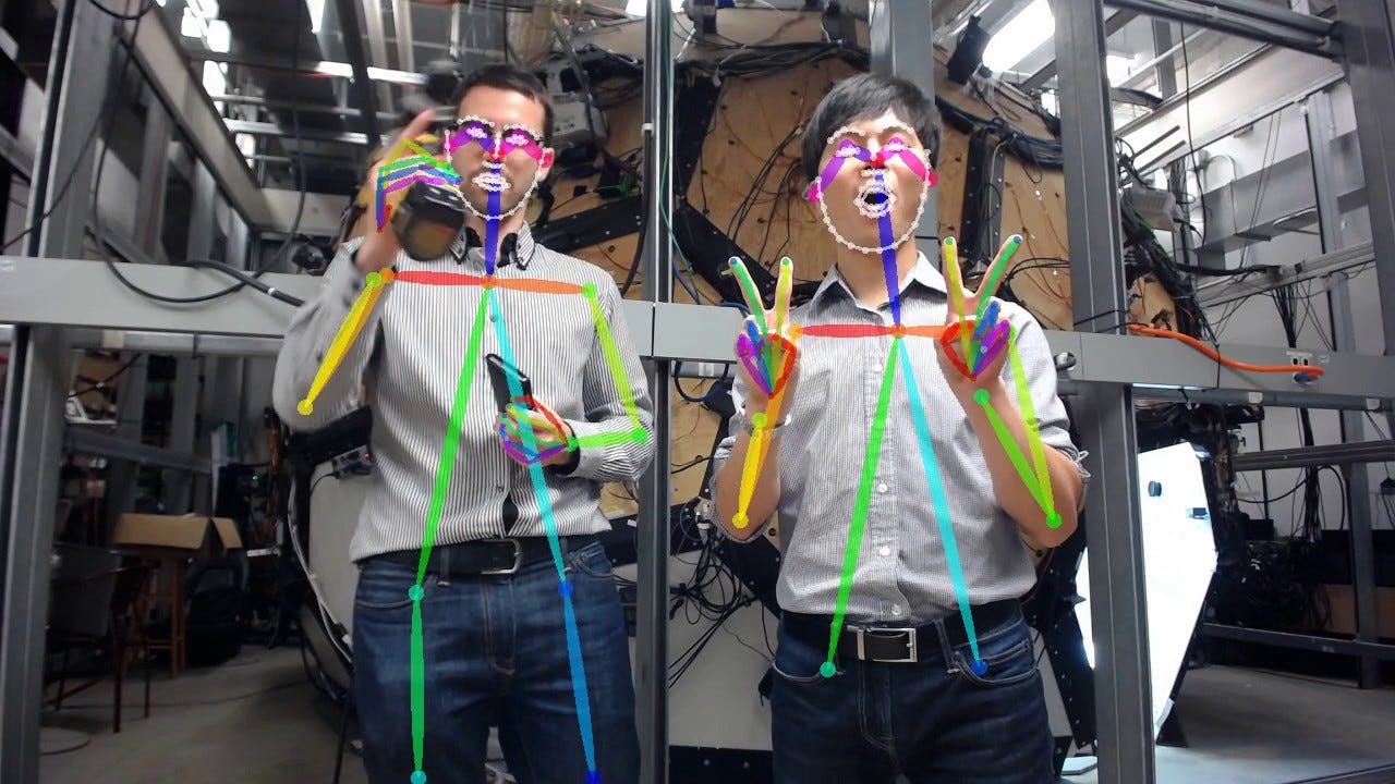 Detection of human poses and non-verbal expressions