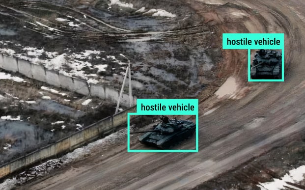 Video Annotation for Artillery Fire Correction