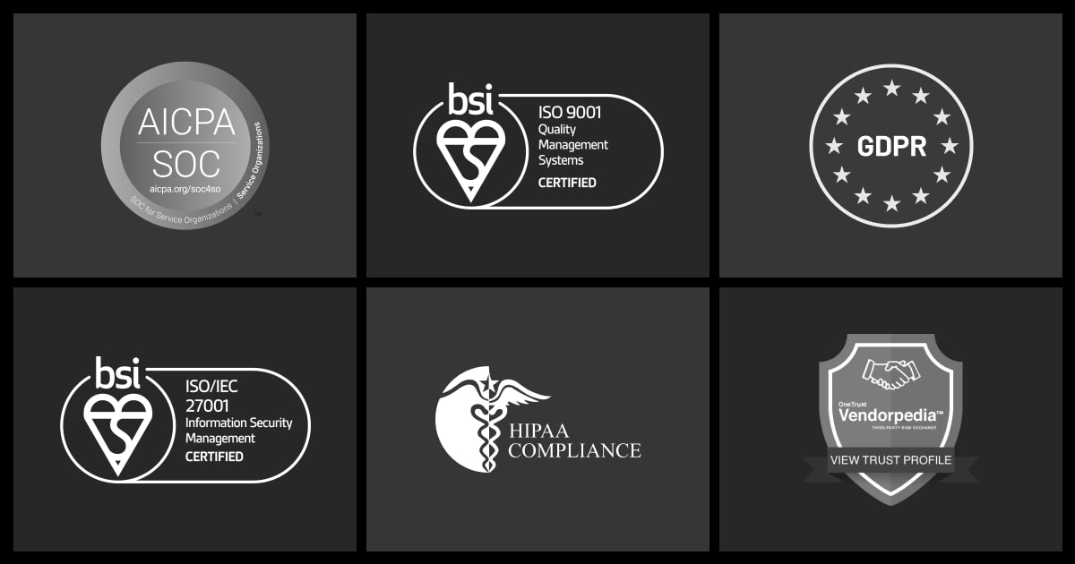 CloudFactory certifications & compliance