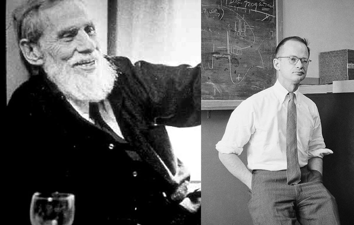 Warren McCulloch (left) and Walter Pitts (right)